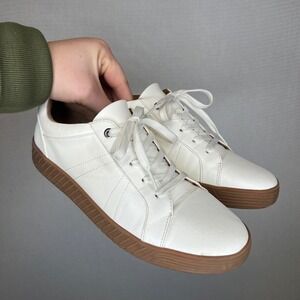 Soul Naturalizer Neela Turner Womens‎ White Gum Sole Low Top Sneakers Size 10M